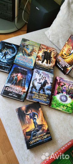 Перси джексон серия книг