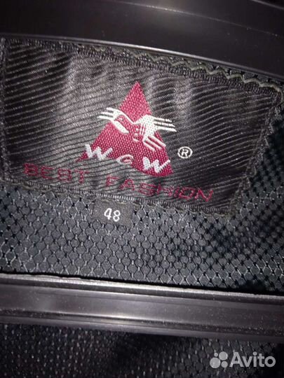 Кожаный пиджак мужской