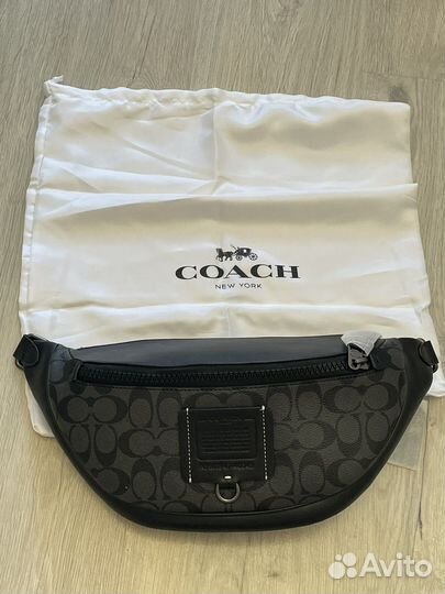 Сумка поясная мужская Coach