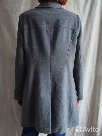 Пальто женское из шерсти и кашемира, р-р 44/46