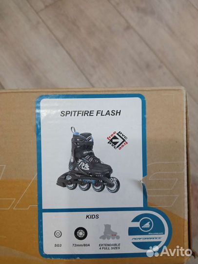 Роликовые коньки детские размер 28-32