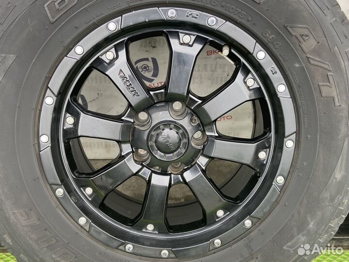 Диски 4шт. MKW R16 с шинами Bridgestone Dueler A/T
