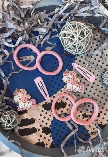 Подарочный набор детский резинок и заколок