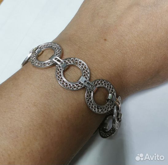 Серебряный браслет женский