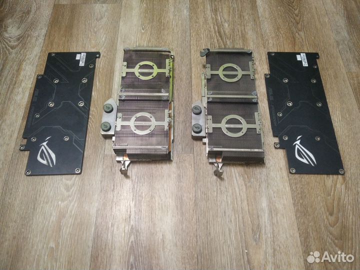 Система водяного охлаждения Asus Rog strix 1080Ti