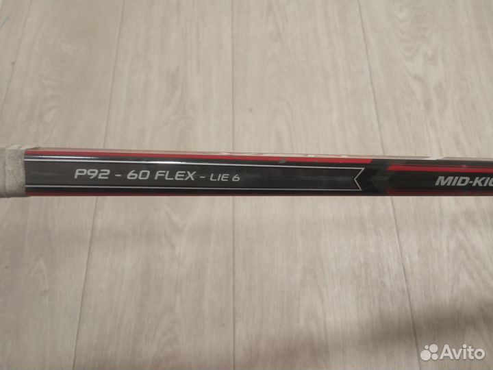 Клюшка хоккейная левый хват bauer