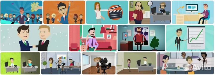 Анимационные ролики 2D - персонажная анимация