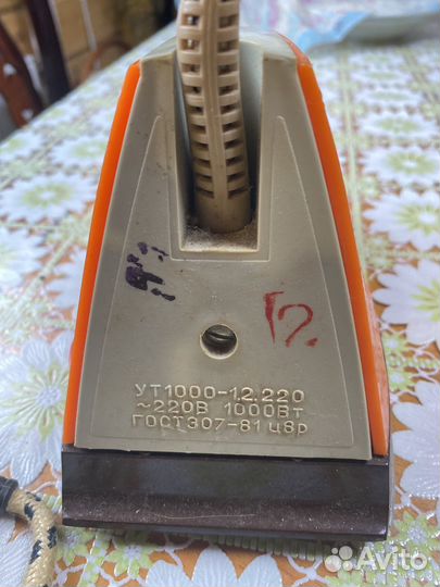 Утюг электрический СССР