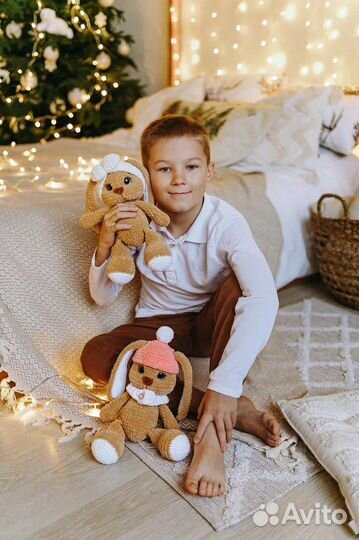 Зайка ручной работы