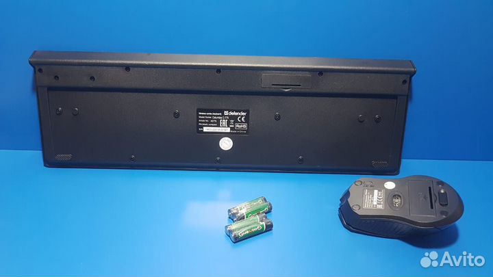 Комплект клавиатура+мышь Defender C-775 беспровод