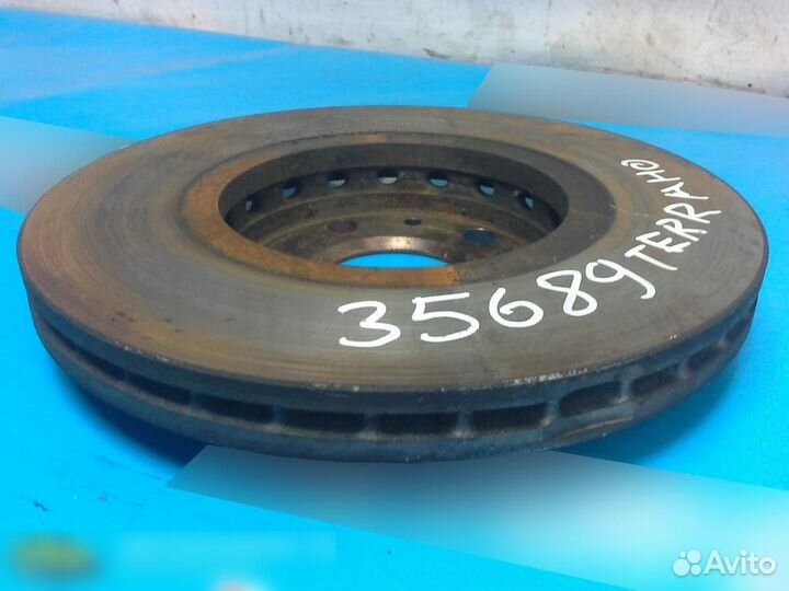 Диск тормозной передний вентилируемый Nissan Terra