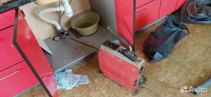 Прочистка канализации, промывка, видео диагностика