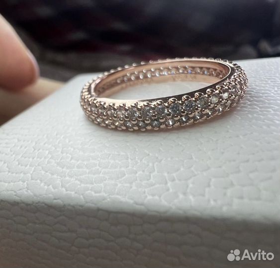 Кольцо 18 размер