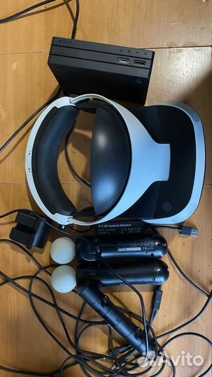 Шлем sony ps4 vr2 + переходник на ps5