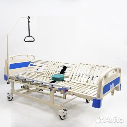 Кровать для лежачих больных рассрочка +кресло+туал