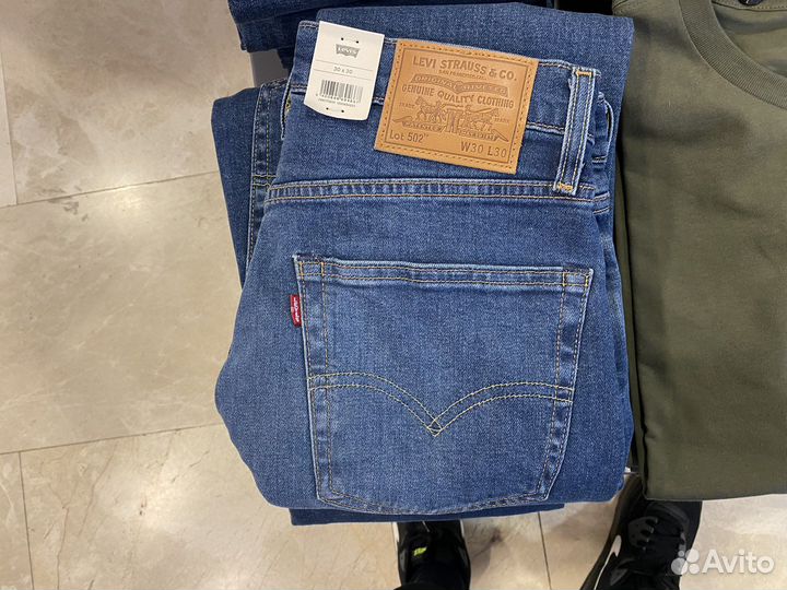 Джинсы Levis новые с бирками 512 502 501