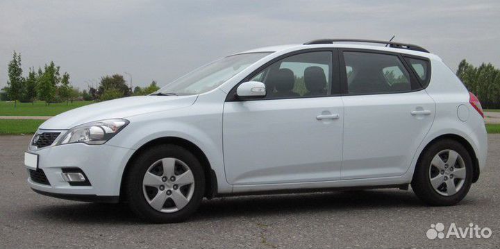 Рейлинги продольные на крышу Kia ceed 2006-2012 че