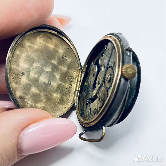 Часы Lave remontoir cylindre 0,875 серебро