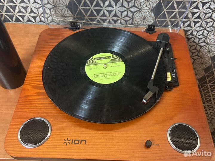 Виниловый проигрыватель ion audio max lp