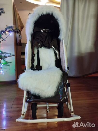 Детские санки с колесами