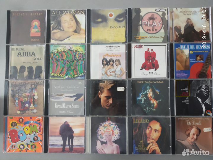 CD музыка разных стилей
