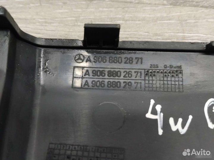 Накладка бампера Mercedes Sprinter W906