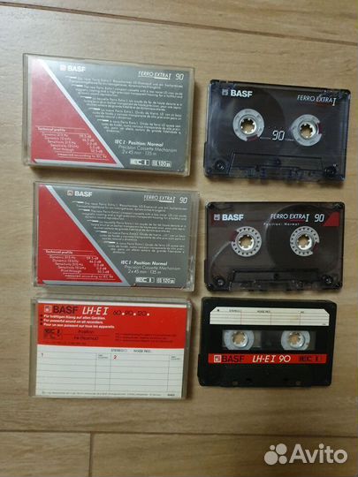 Аудиокассеты basf, sony и skc с записью