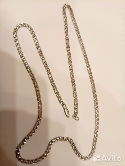 Мужская серебряная цепь бу