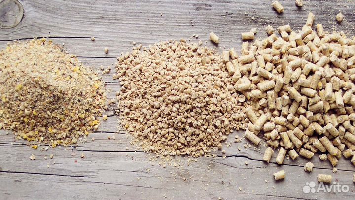 Комбикорм для кур, свиней, коров, кроликов, овец
