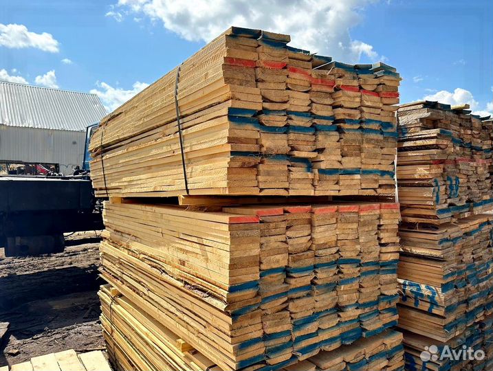 Доска обрезная 2 сорт опт