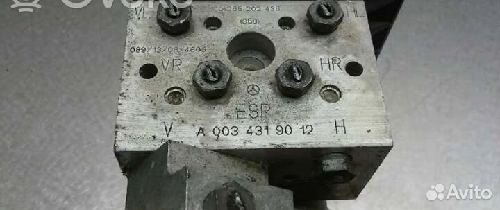 Блок абс, 0265202436 Mercedes-Benz E W210 1995-2002 года