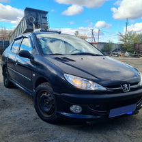 Peugeot 206 1.4 MT, 2008, битый, 80 000 км, с пробегом, цена 100 000 руб.