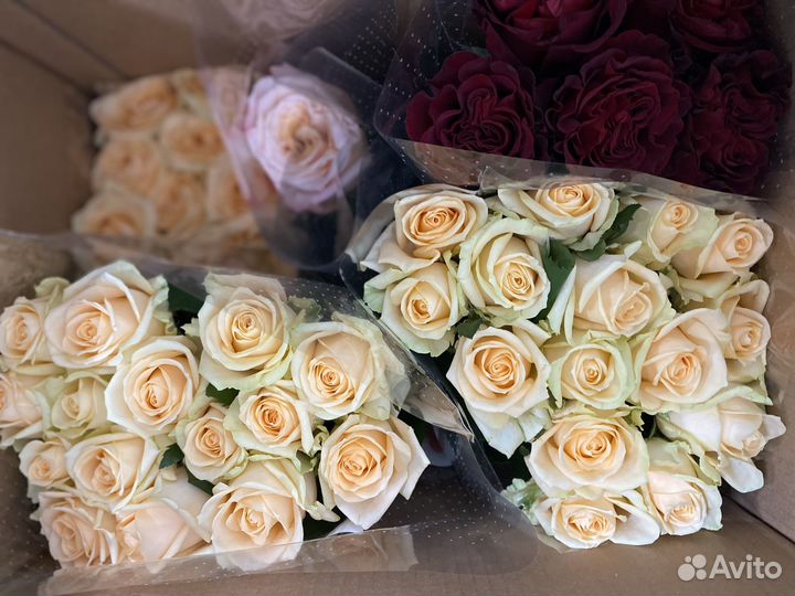 101 роза - букет цветов