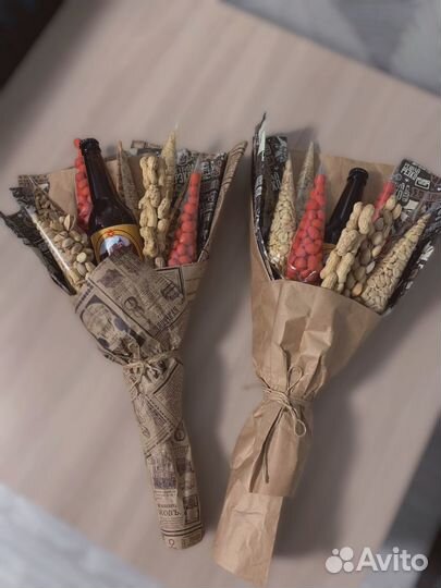 Мужские букеты съедобные