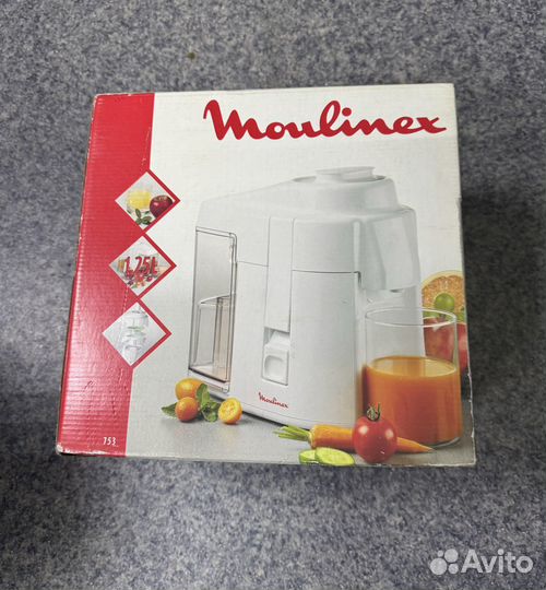 Соковыжималка Moulinex 753 retro new