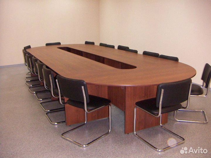Стол для переговоров овал трансформер «Стандарт»