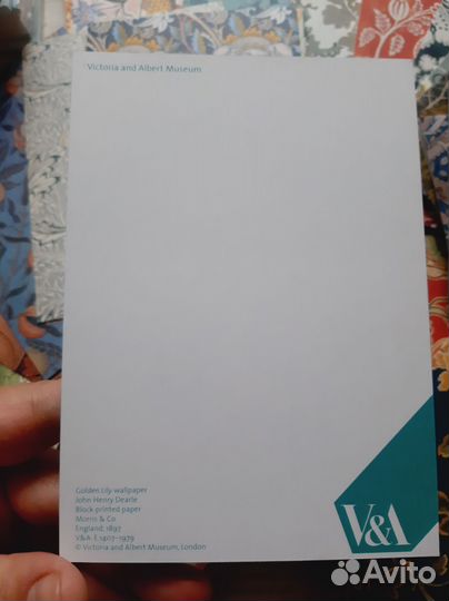 Набор открыток с орнаментами Уильям Моррис