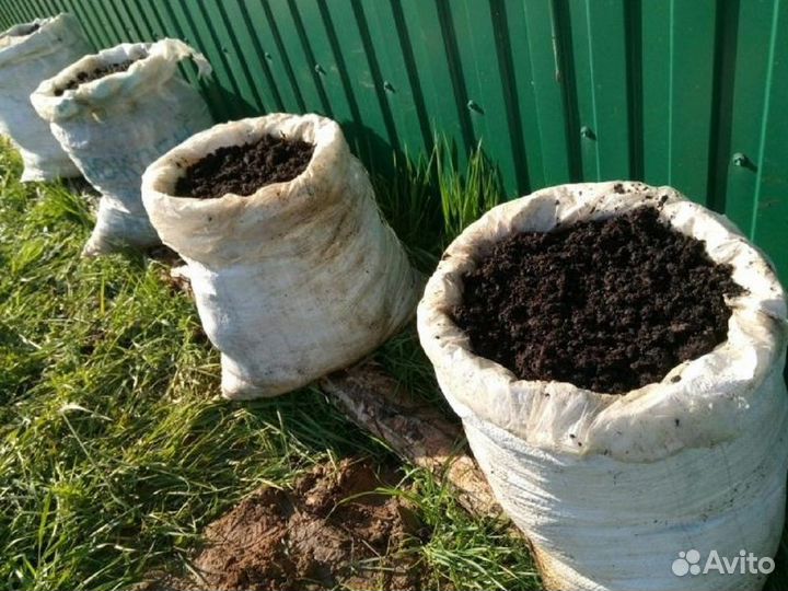 Земля плодородная в мешках, грунт плодородный