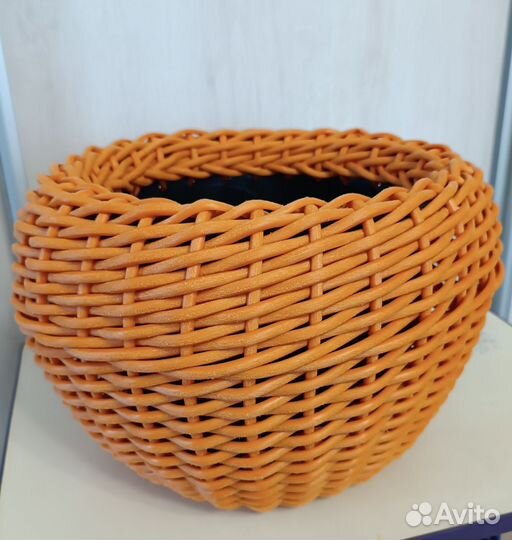 Кашпо из ротанга 12 литров