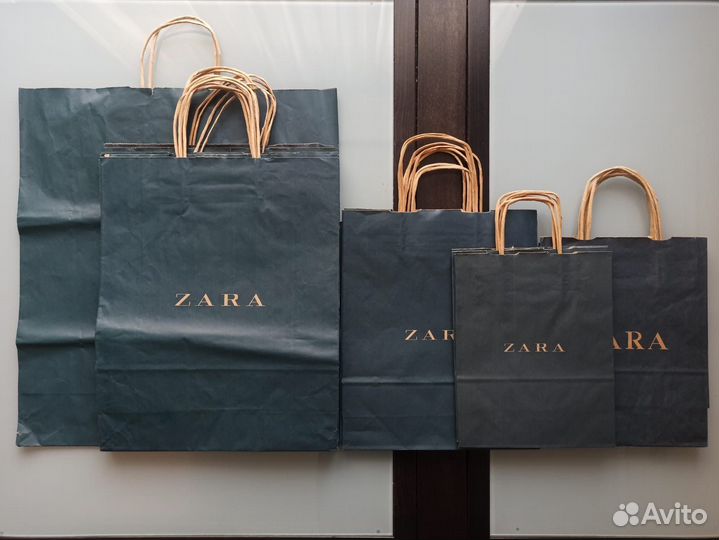 Брендовые пакеты Zara H&M