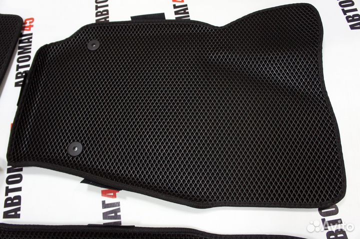 EVA эва коврики Volkswagen Polo седан с бортиком