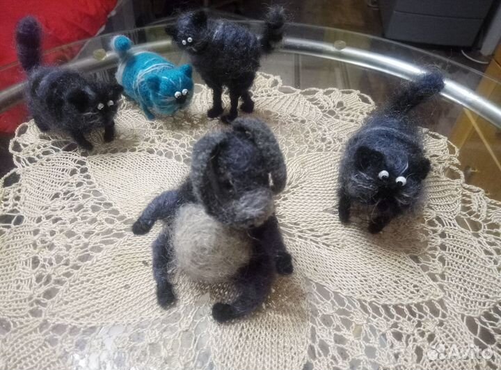 Игрушки из шерсти