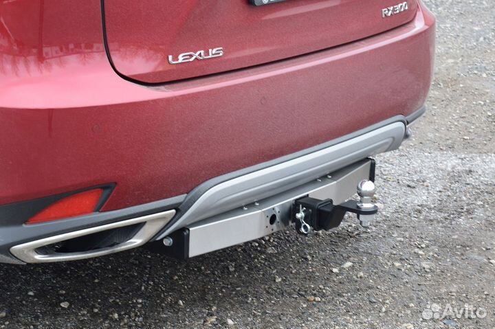 Фаркоп с накладкой нерж. lexus RX (кроме F-Sport)
