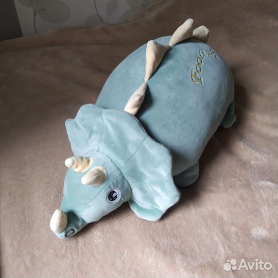 Плюшевый Дино динозавр трицератопс