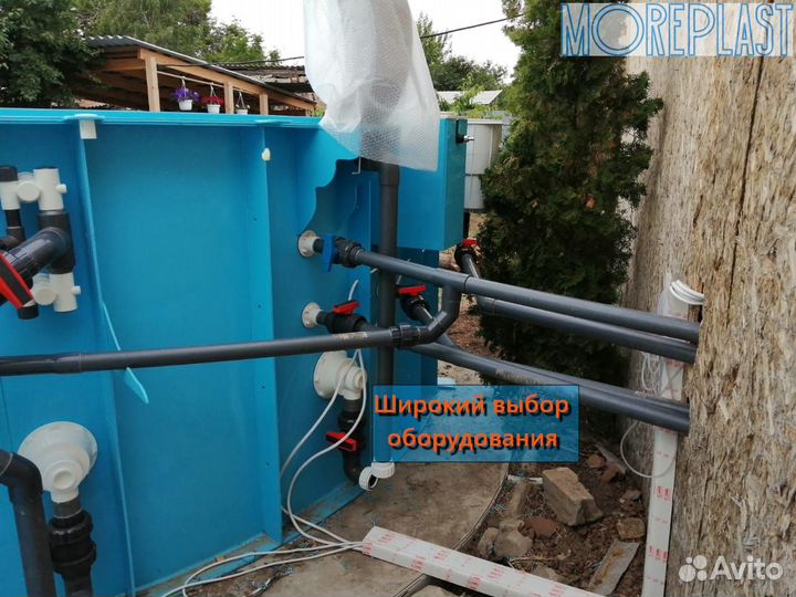 Бассейн 5х3 полипропилен ca10