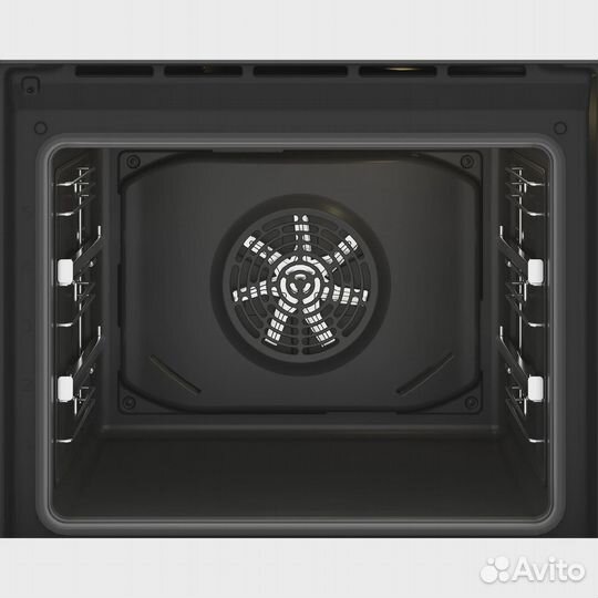 Встраиваемый электрический духовой шкаф hotpoint fe8 1352 dsc ix черный, серебристый