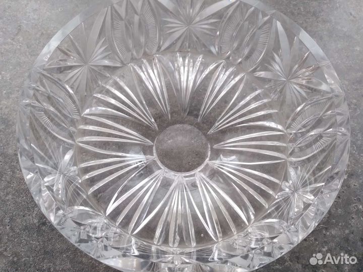 Ваза хрустальная СССР