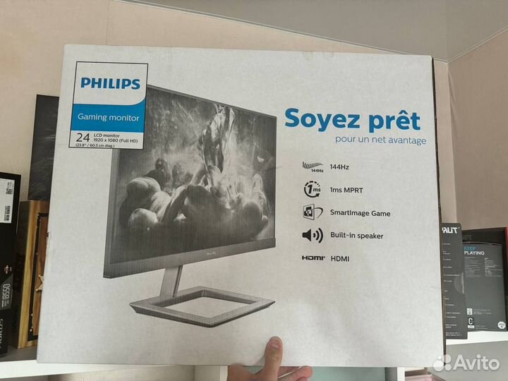 Монитор Philips 242E1GAJ/01 Черный 144 hz