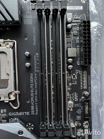 Материнская плата gigabyte Z690 aorus elite DDR4
