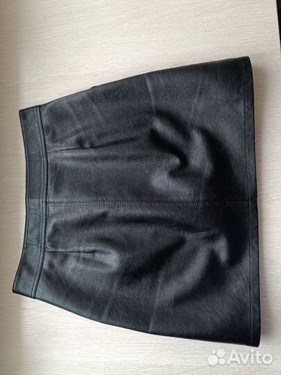 Юбка экокожа